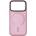 NOA Pink Mist Shield Case for iPhone 17 Pro | MagSafe Compatible (K-IPH-17PRO-MAGSF-MISTCASE-PNK)