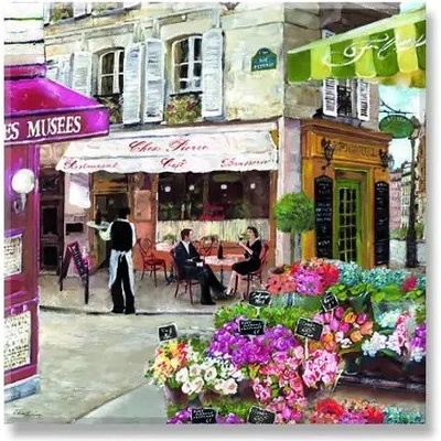 Easy Life Papírový ubrousek Rues De Paris 20ks 33x33cm