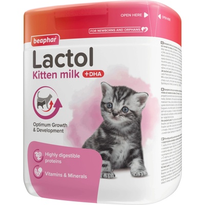 Beaphar Lactol Kitty Milk Mléko sušené 0,5 kg – Hledejceny.cz