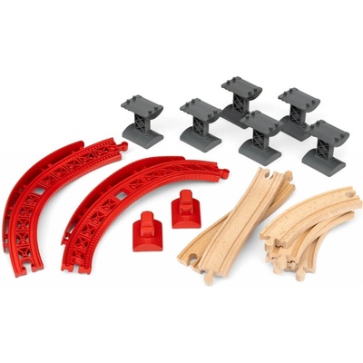 Brio Set stúpajúcich koľají