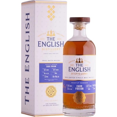 The English Heavily Smoked Cask Fusion 46% 0,7 l (karton)