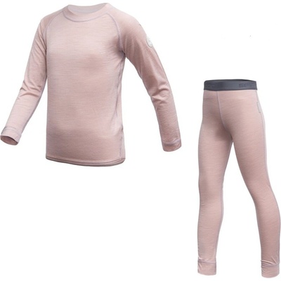 Sensor Merino Air Set detský set dusty pink