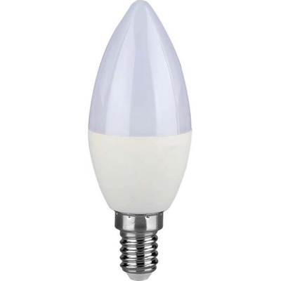 V-tac LED žárovka E14, C37, 2,9W, 250lm, 180° Teplá bílá