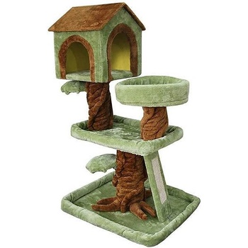 PlayMe Cat Scratcher Tree - Драскало за котки в уникална форма на Дърво- 70/50/75 см