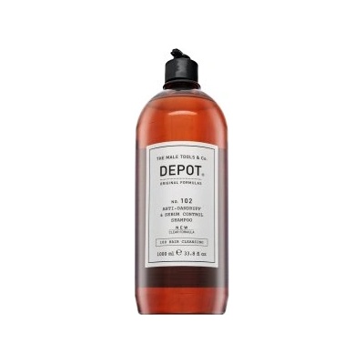 Depot No. 102 Anti-Dandruff & Sebum Control Shampoo укрепващ шампоан против пърхот 1000 ml