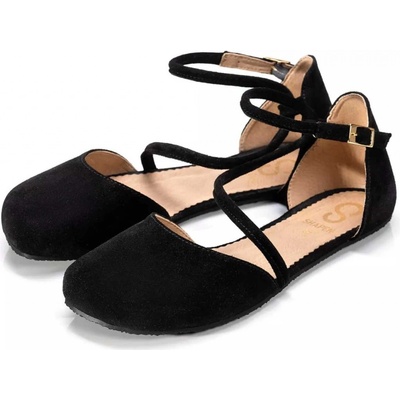 Shapen barefoot sandálky Petal regular black – Zboží Dáma