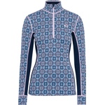 Kari Traa Дамско мериносово термобельо Kari Traa Women's Rose Half-Zip Merino base layer - Dark Navy Blue (115-1317-2912)