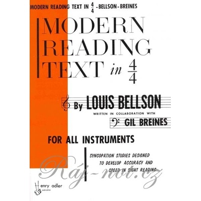 Modern Reading Text v 4/4 by Louis Bellson for All Instruments