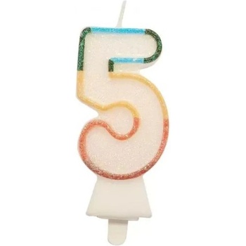 Godan Свещ цифра 8.5 см - 5 (sw-cbb5)