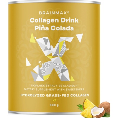 BrainMax Pure Collagen Drink piňa colada 300 g