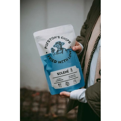 Pufston's chipsy na hovězím loji solené 80 g