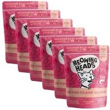 MEOWING HEADS So Fish Ticated Salmon GRAIN FREE 6 x 100 g