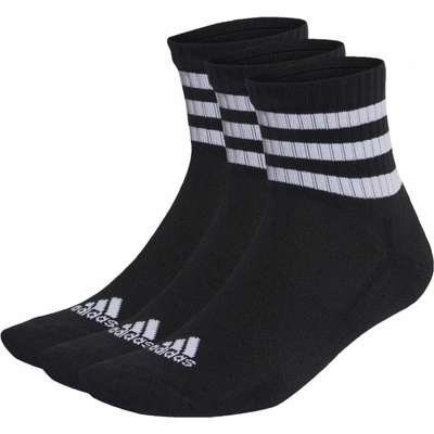 adidas 3-Stripes Cushioned Sportswear Mid 3P U IC1317 black/white