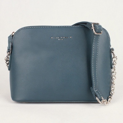 David Jones dámská malá pevná crossbody kabelka CM5396 tmavězelená