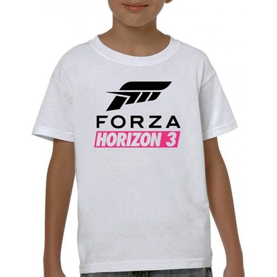 Roly Бяла детска тениска - Forza Horizon 3