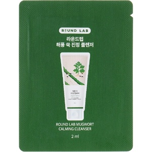 ROUND LAB Mugwort Calming Cleanser (sample) - Успокояващ гел за почистване на лице 2мл (sample)
