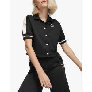 PUMA T7 For The Fanbase Tee Black - magazinko