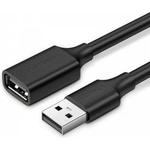 Ugreen Verlängerungskabel USB (männlich) - USB (weiblich) 2.0 480 Mbit/s 3 m schwarz (US103)