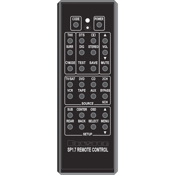 GENERAL BRYSTON SP1.7 - съвместимо дистанционно управление на марката General (SP1.7)