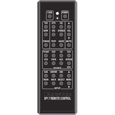 GENERAL BRYSTON SP1.7 - съвместимо дистанционно управление на марката General (SP1.7)