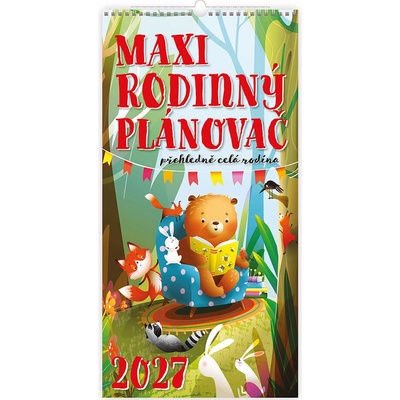 MAXI rodinný plánovač nástěnný Helma 2027