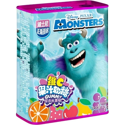 Qi Disney Monsters Sullivan Mixed Fruit Vitamin C Gummy 106 g – Hledejceny.cz