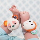 INFANTINO Hrkálky na ruku Opička a Panda