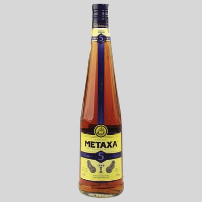 Metaxa 5* 38% 1 l (holá láhev) – Zboží Dáma