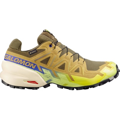 Salomon Мъжки маратонки Salomon Speedcross 6 Gore-Tex Trail running shoes - Grape Leaf / Aspargus Green / Acid Lime - размер 46 (EU) (023-1201-2120)