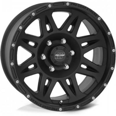 Pro Comp Alloys PA5 TORQ 9x17 6x139.7 ET-6 Flat Black