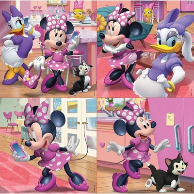 Educa Minnie a Daisy 4v1 12,16,20,25 dielov