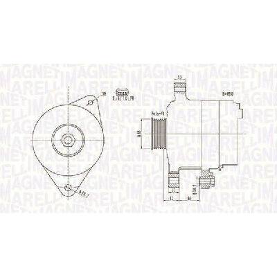 Generátor MAGNETI MARELLI 063732112010