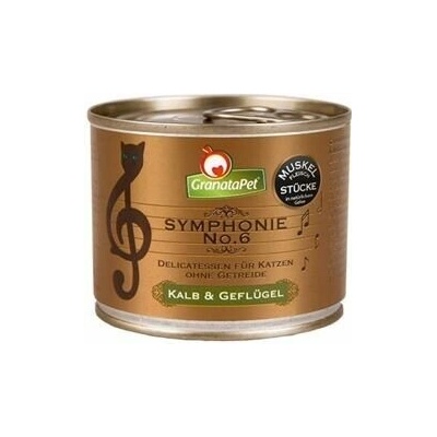 GranataPet Symphonie no.6 Teľacie a hydina 200 g