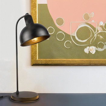 Onli - Настолна лампа ISTANBUL 1xE27/22W/230V 50 см черен (OL0471)