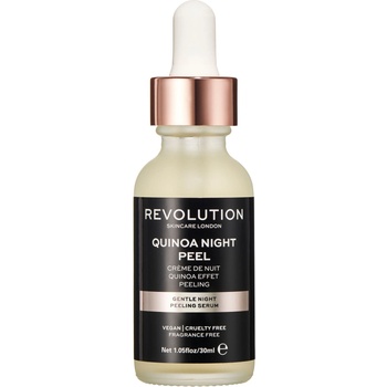 Revolution Beauty Нощен серум-пилинг за лице Quinoa, 30 ml