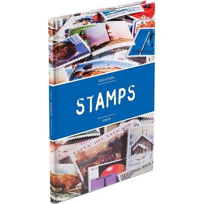 LEUCHTTURM Album na známky STAMPS, A4, 16 černých stran