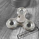 Fidget spinner kovový stříbrný