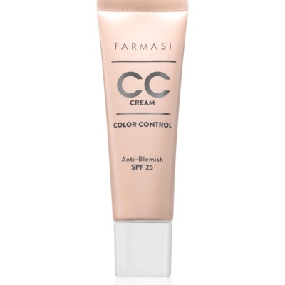 FARMASI Color Control озаряващ СС крем SPF 25 цвят 02 Light To Medium 30ml