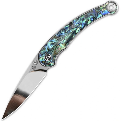 QPS Dolphin 14C28N, mirror polish,Handle: Abalone QS161-D