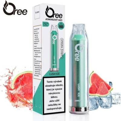 OREE Lush Ice 17 mg 900 potáhnutí