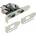 Delock PCI-E разширителна карта 2x Сериен RS-232 90007 (90007)