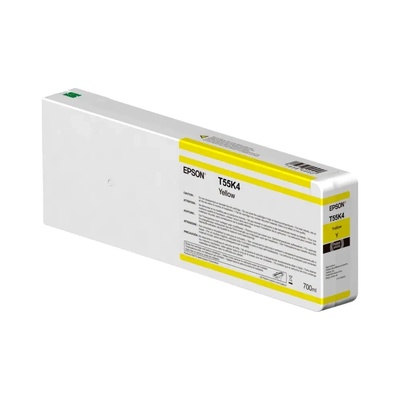 Epson Консуматив, Epson Singlepack Yellow T55K400 UltraChrome HDX/HD 700ml (C13T55K400)