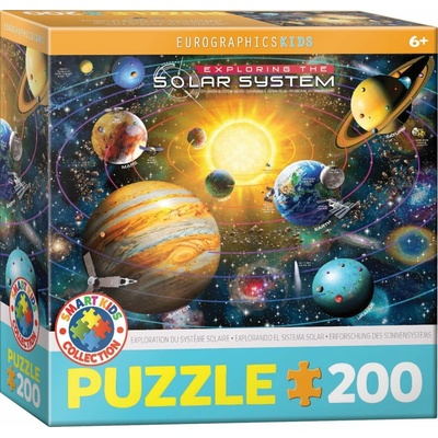 EUROGRAPHICS Prozkoumej sluneční soustavu 200 dílků