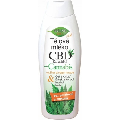 BiONE Tělové mléko CBD Kanabidiol 500 ml