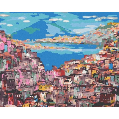 zuty Malování Podle Čísel Neapol 80 x 100 Cm Plátno