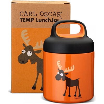 Carl Oscar Termo vákuový obedár SOBÍK oranžová 300 ml