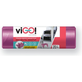 viGO! pytle s uchy voňavé HDPE 35 l 8 µm 26 ks
