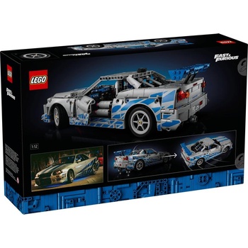 Image 1 of LEGO® Technic 2 Fast 2 Furious - Nissan Skyline GT-R (R34) Car (42210)