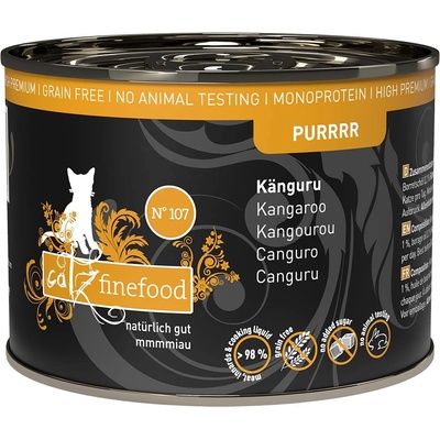 Catz Finefood Purr No.107 s klokaním masem 6 x 200 g