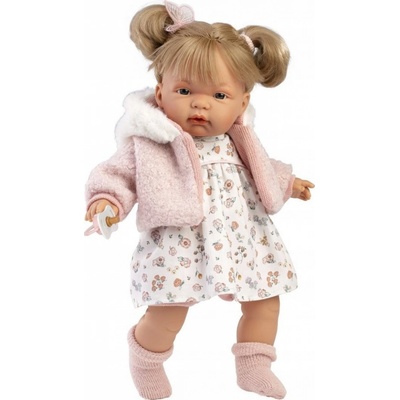 Llorens 13856 38 cm Joelle s měkkým bříškem